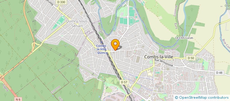 localisation de l'entreprise DSV SARL  COMBS-LA-VILLE