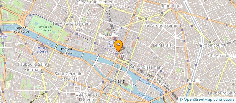 localisation de l'entreprise DSV TRANSPORTS à PARIS