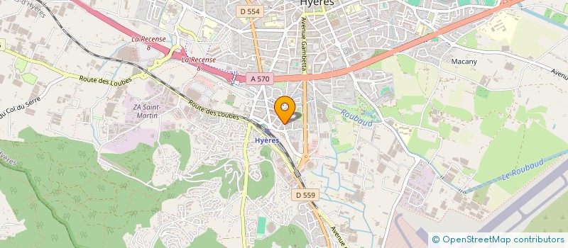 localisation de l'entreprise DSZ CONCEPT GOURMET à HYERES