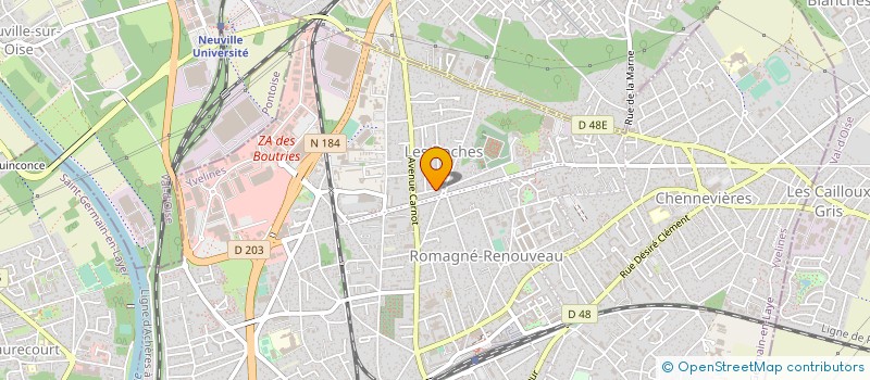 localisation de l'entreprise DSZ TRAVAUX à CONFLANS-SAINTE-HONORINE