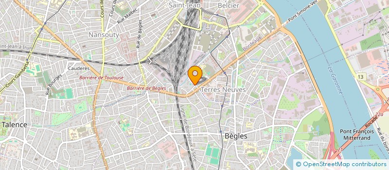 localisation de l'entreprise DT  BORDEAUX