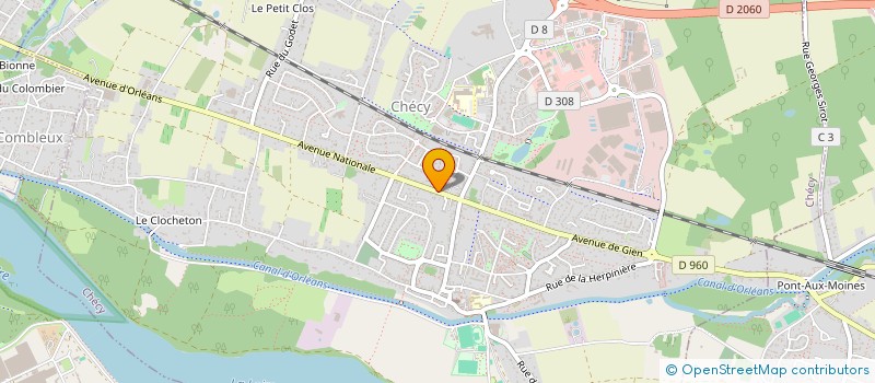 localisation de l'entreprise DT AMENAGEMENT à CHECY