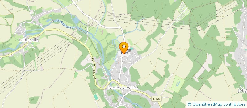 localisation de l'entreprise DT BATIMENT  NESLES-LA-VALLEE