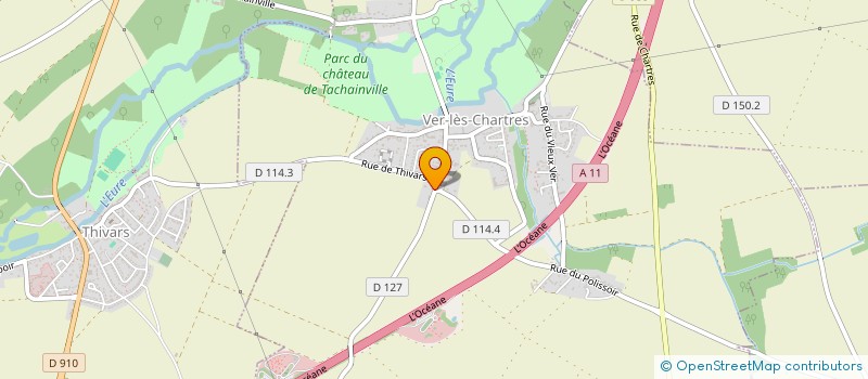 localisation de l'entreprise DT CARRELAGE à VER-LES-CHARTRES