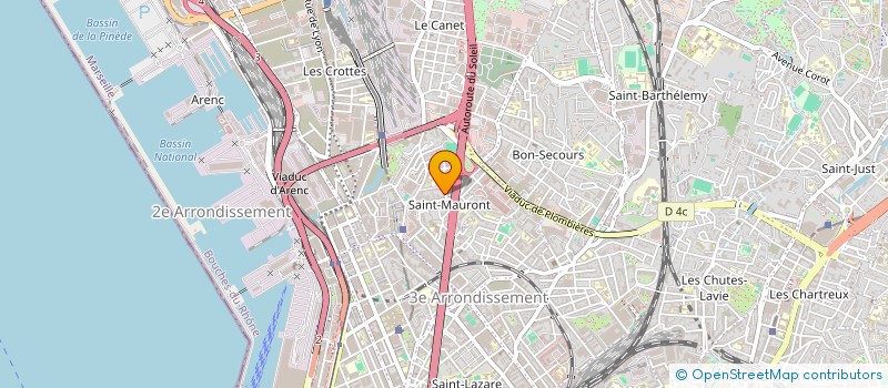 localisation de l'entreprise DT CONNECT à MARSEILLE