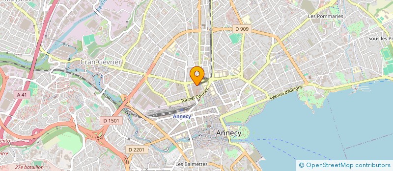 localisation de l'entreprise DT COORDINATION  ANNECY