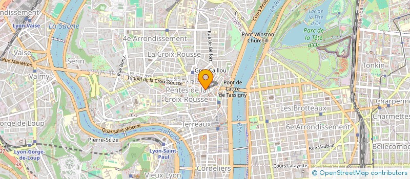 localisation de l'entreprise DT FABREJON à LYON