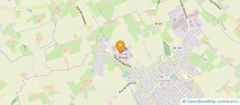 localisation de l'entreprise DT FILTRES SARL à LINSELLES