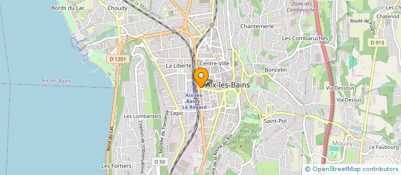 localisation de l'entreprise DT IMMO  AIX-LES-BAINS