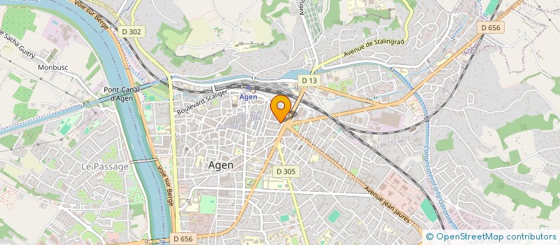 localisation de l'entreprise DT IMMOBILIER BLVD REPUBLIQUE  AGEN