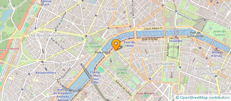 localisation de l'entreprise DT INVEST  PARIS