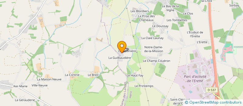 localisation de l'entreprise DT METAL SERVICES  HERIC