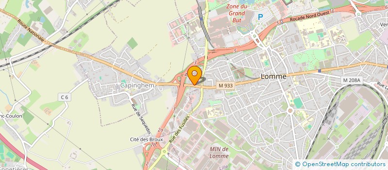 localisation de l'entreprise DT MULTISERVICES  CAPINGHEM