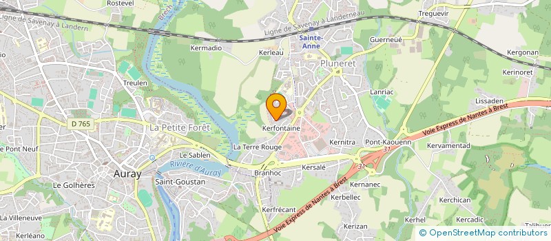 localisation de l'entreprise DT RAYNAUD  PLUNERET