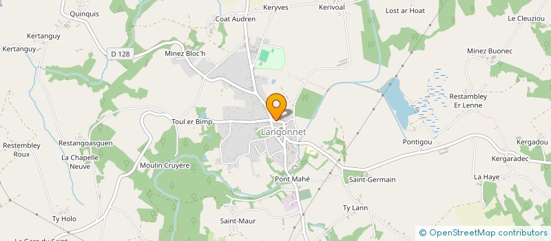 localisation de l'entreprise DT RESINE  LANGONNET