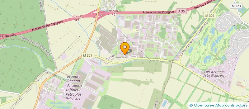 localisation de l'entreprise DT & SHOP FRANCE SARL ASSOCIES  HRDT