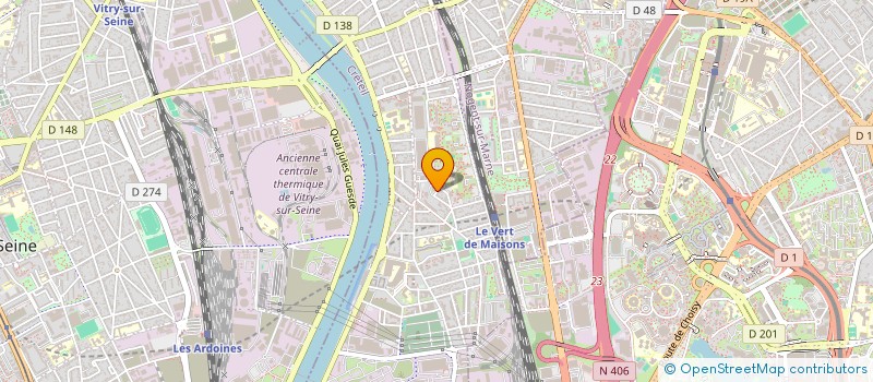 localisation de l'entreprise DT TRANSFERT à ALFORTVILLE