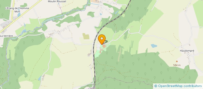 localisation de l'entreprise DT2 HORIZONS  LA CHAPELLE-AUX-BOIS