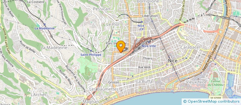 localisation de l'entreprise DT28 à NICE