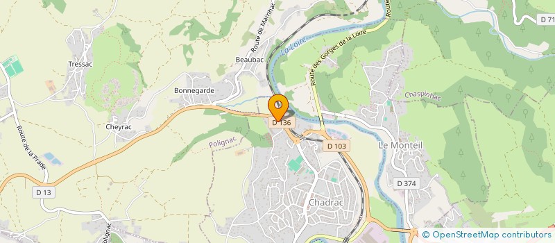 localisation de l'entreprise DT2C  LA TESTE-DE-BUCH