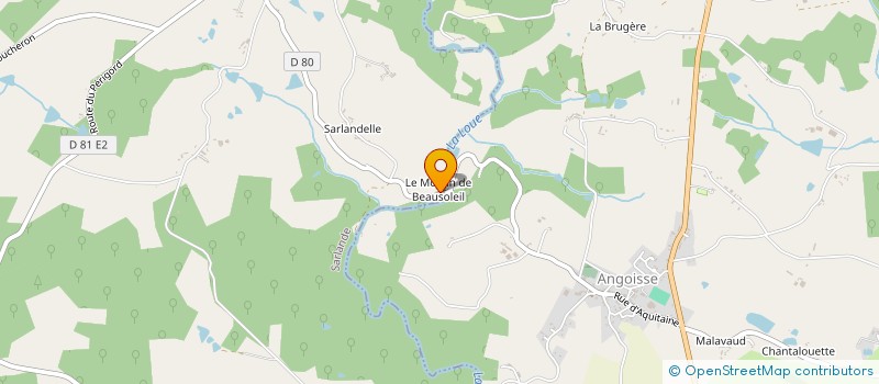 localisation de l'entreprise DTA  SARLANDE