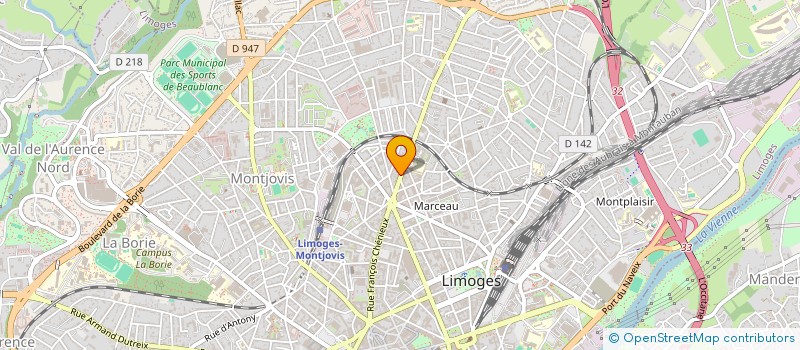 localisation de l'entreprise DTALENTS CONSULTING à LIMOGES