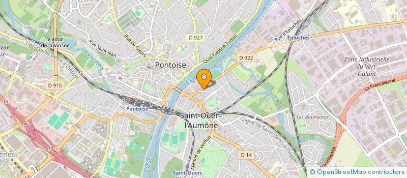 localisation de l'entreprise DTALEX  SAINT-OUEN-L'AUMONE
