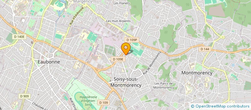 localisation de l'entreprise DTAN  SOISY-SOUS-MONTMORENCY