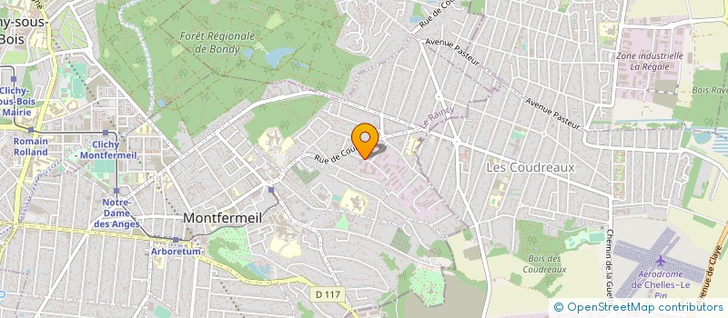 localisation de l'entreprise DTBA LOCATION  MONTFERMEIL