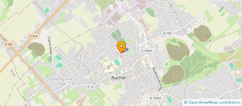 localisation de l'entreprise DTBD AGENCEMENT  AUCHEL