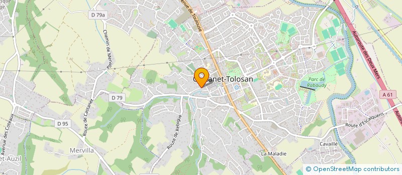 localisation de l'entreprise DTC à CASTANET-TOLOSAN