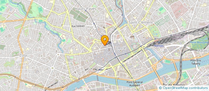 localisation de l'entreprise DTC à NANTES