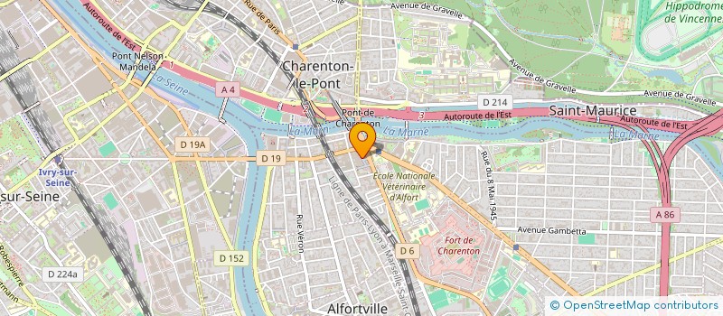 localisation de l'entreprise DTC  MAISONS-ALFORT