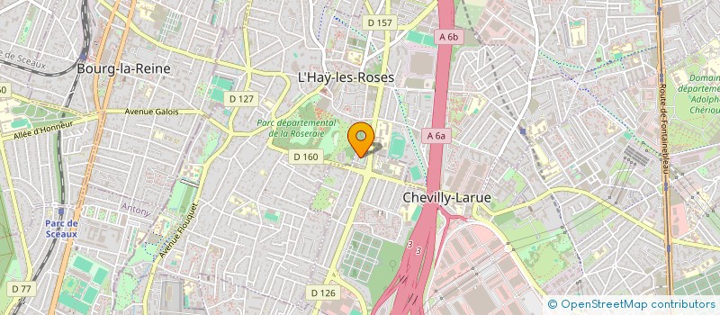 localisation de l'entreprise DTC - DUFOUR TO CLOUT  CHEVILLY-LARUE