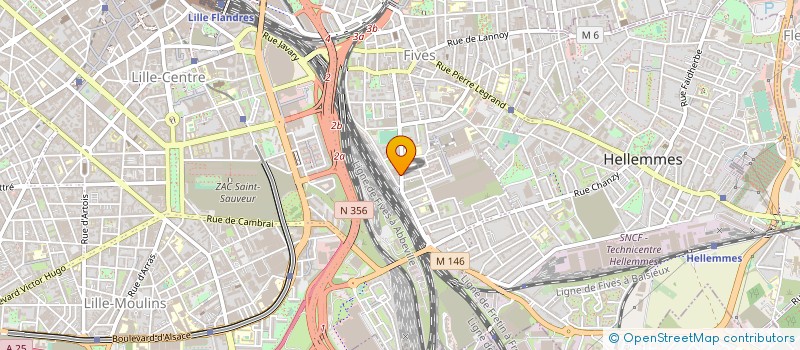 localisation de l'entreprise DTCH à LILLE