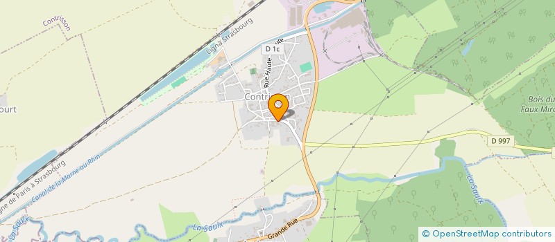 localisation de l'entreprise DTCONTRISSON  CONTRISSON