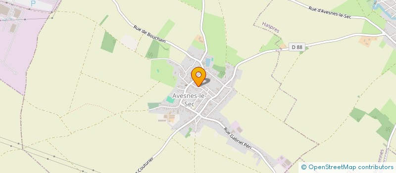 localisation de l'entreprise DTCP. à AVESNES-LE-SEC
