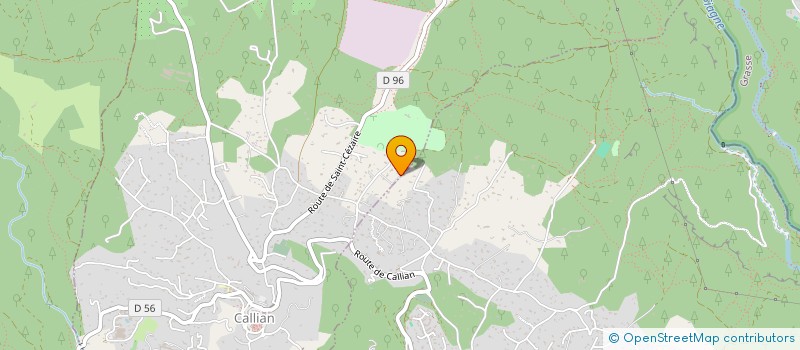 localisation de l'entreprise DTCTM  CALLIAN