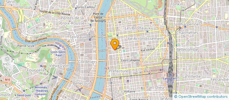 localisation de l'entreprise DTE  LYON