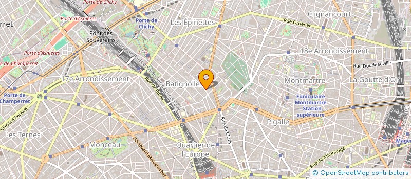 localisation de l'entreprise DTE STRATEGIES à PARIS