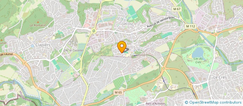 localisation de l'entreprise DTEC à JACOU