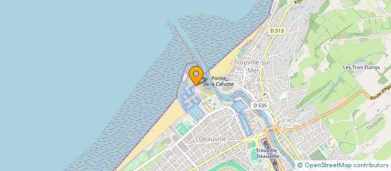 localisation de l'entreprise DTF - DEAUVILLE TATTOO FESTIVAL  DEAUVILLE