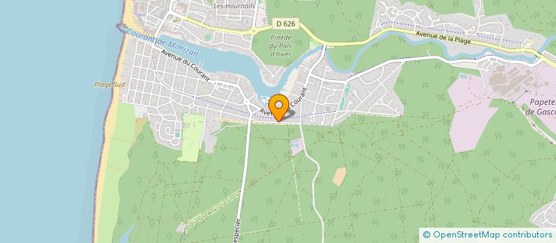 localisation de l'entreprise DTH 221  MIMIZAN