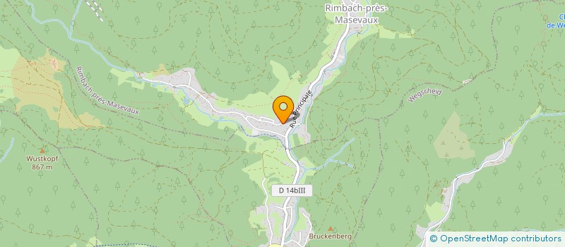 localisation de l'entreprise DTH  RIMBACH-PRES-MASEVAUX