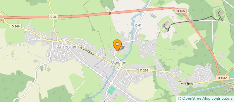 localisation de l'entreprise DTH INVESTISSEMENT  UXEGNEY