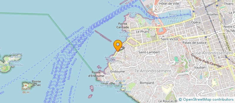 localisation de l'entreprise DTI à MARSEILLE