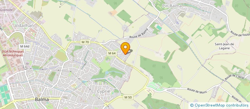 localisation de l'entreprise DTI à BALMA