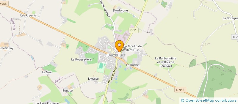 localisation de l'entreprise DTI à CETON
