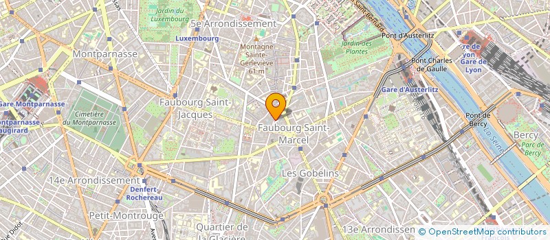 localisation de l'entreprise DTI PLUS à PARIS
