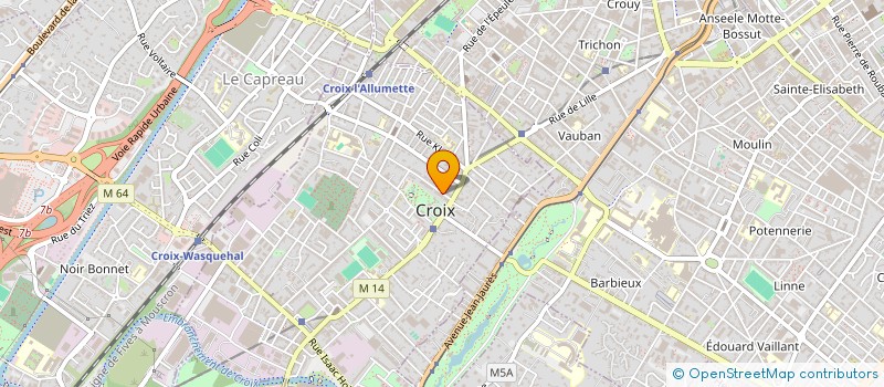 localisation de l'entreprise DTIMMO  CROIX